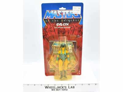 Evil-Lyn 12 Back NEW MOSC 1983 Masters of the Universe MOTU Mattel Vintage
