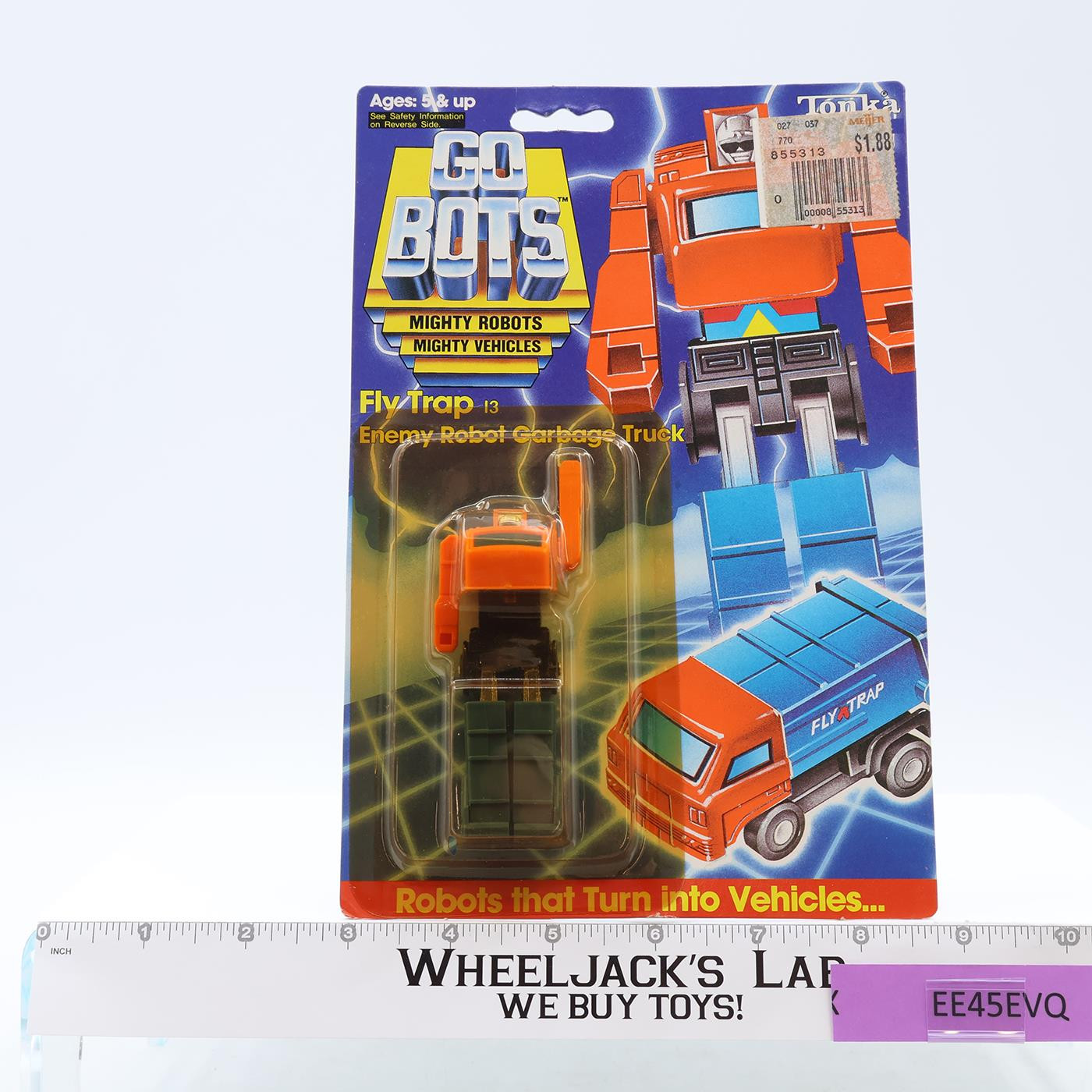 Fly Trap Enemy Robot Garbage Truck Gobots 1984 Tonka Action Figure NEW SEALED