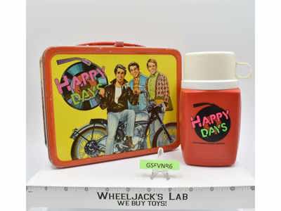 Happy Days Metal Lunchbox W/Thermos 1976 King-Seeley Thermos Co.
