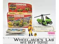 Condor Brad Turner 100% Complete W/Box MASK 1985 Vintage Action Vehicle