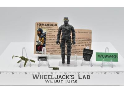 Firefly V1 100% Complete G.I. Joe 1984 Hasbro Vintage Action Figure