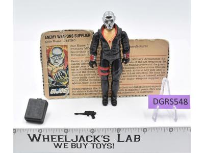 Destro V1 100% Complete G.I. Joe 1983 Hasbro Vintage Action Figure