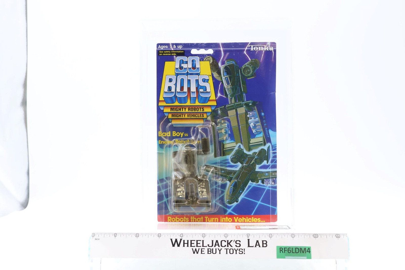 Bad Boy AFA GRADED 70 70/80/90 Gobots 1985 Tonka Action Figure NEW SEALED