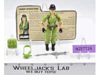 Lady Jaye V1 100% Complete G.I. Joe 1985 Hasbro Vintage Action Figure