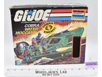 Cobra Water Moccasin w/ Box Complete G.I. Joe 1984 Hasbro Vintage Vehicle