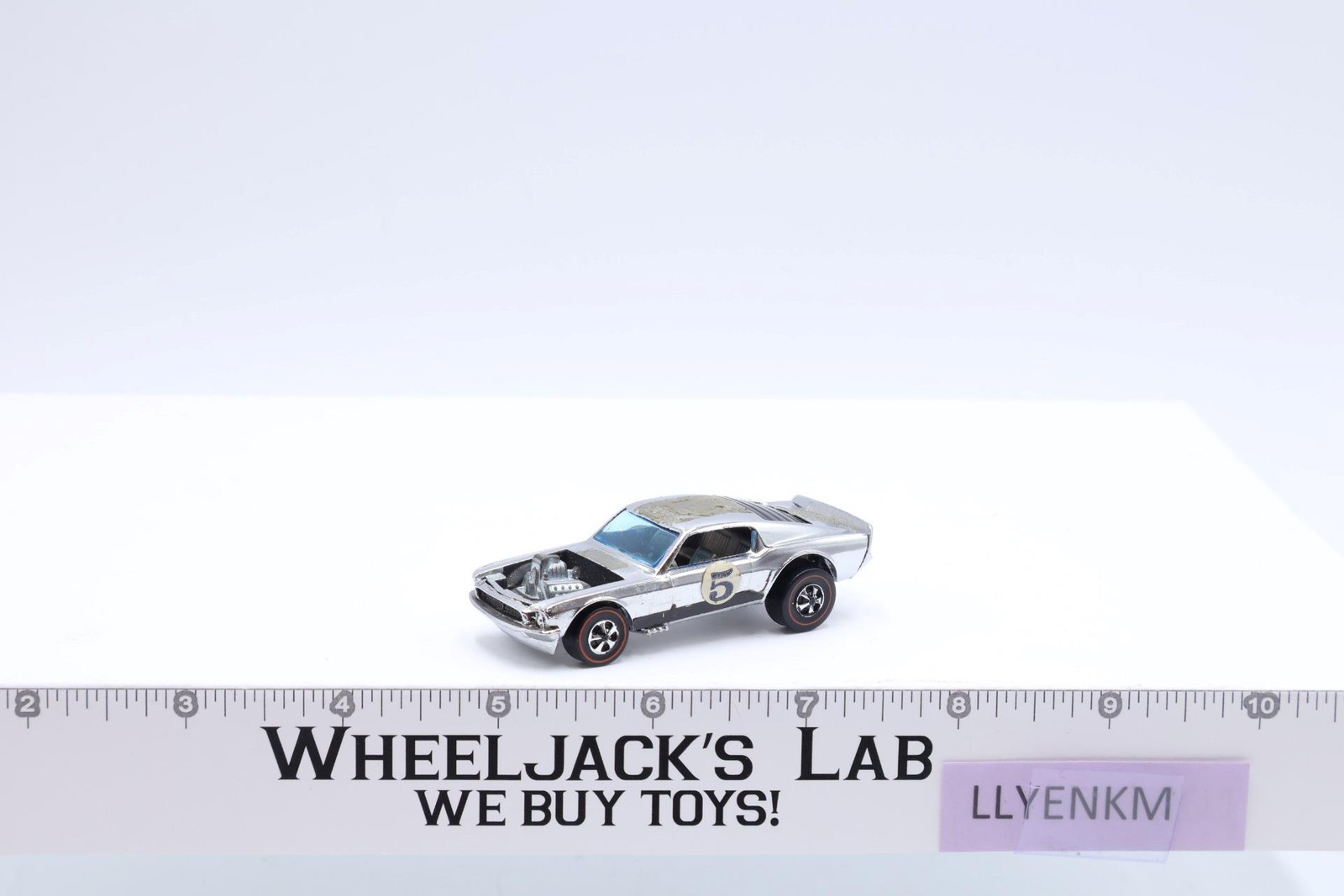 Mustang Boss Hoss Chrome Club Kit 1969 Hot Wheels Mattel Vintage Redline