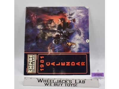 Star Wars The Empire Strikes Back 1981 Calendar Lucasfilm Ballantine Books