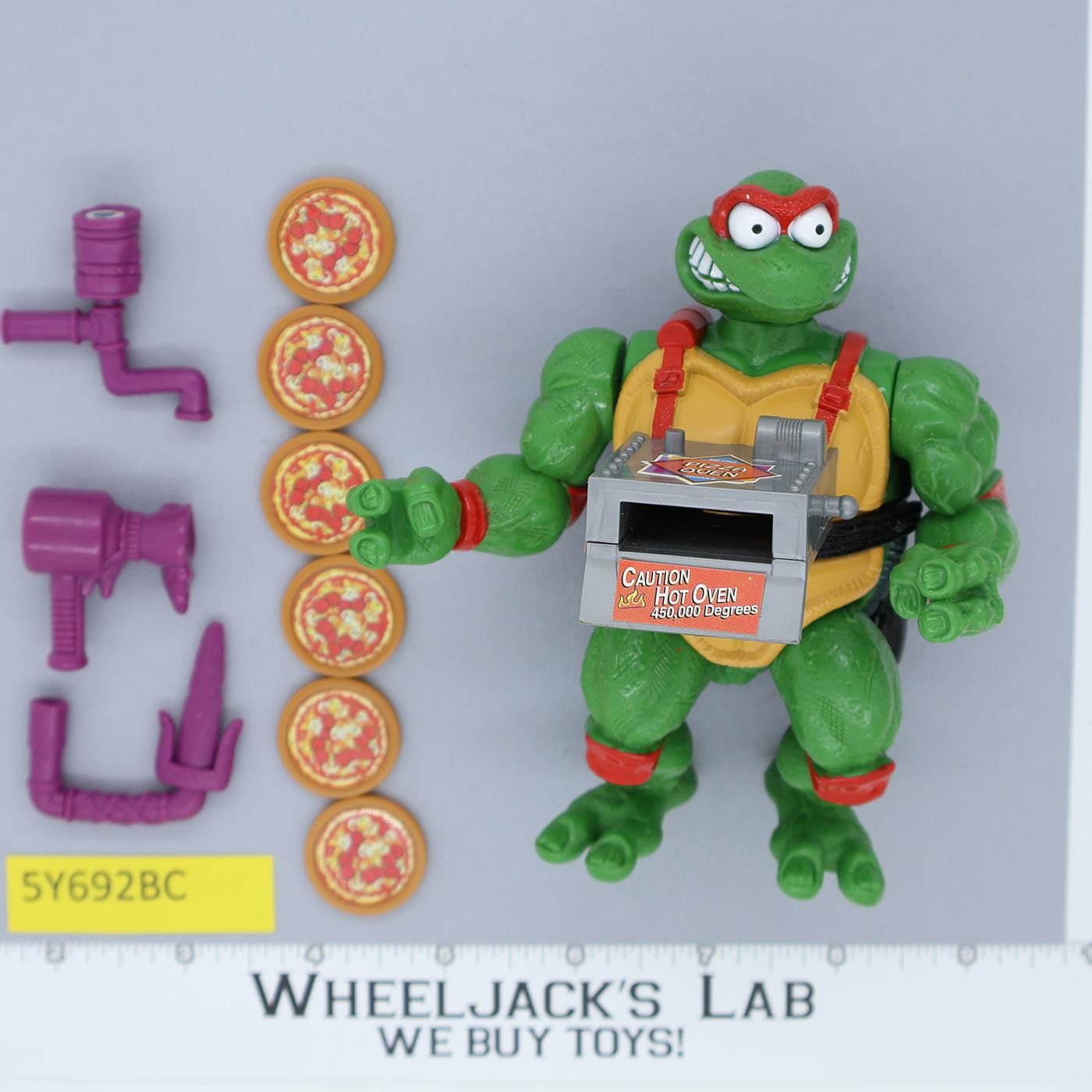 Pizza Tossin' Don 100% Complete Teenage Mutant Ninja Turtles 1994 Playmates