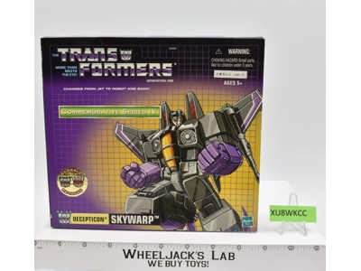 Skywarp Commemorative Series Transformers Reissue 2002 Hasbro NEW MISB SEALED