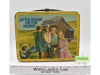 Little House on the Prairie Metal Lunchbox W/Thermos 1978 King-Seeley Thermos Co