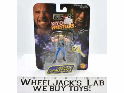 Diamind Dallas Page 3" Keychain Wrestlers 1998 Toybiz Wrestling Figure