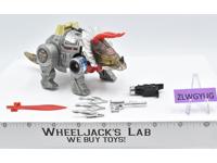 Slag 100% Complete 1985 Vintage G1 Transformers Triceratops Action Figure