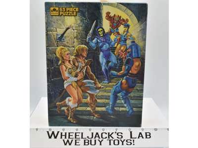He-Man Surprise Attack Master of the Universe 1983 Golden/Mattel 63 Piece Puzzle