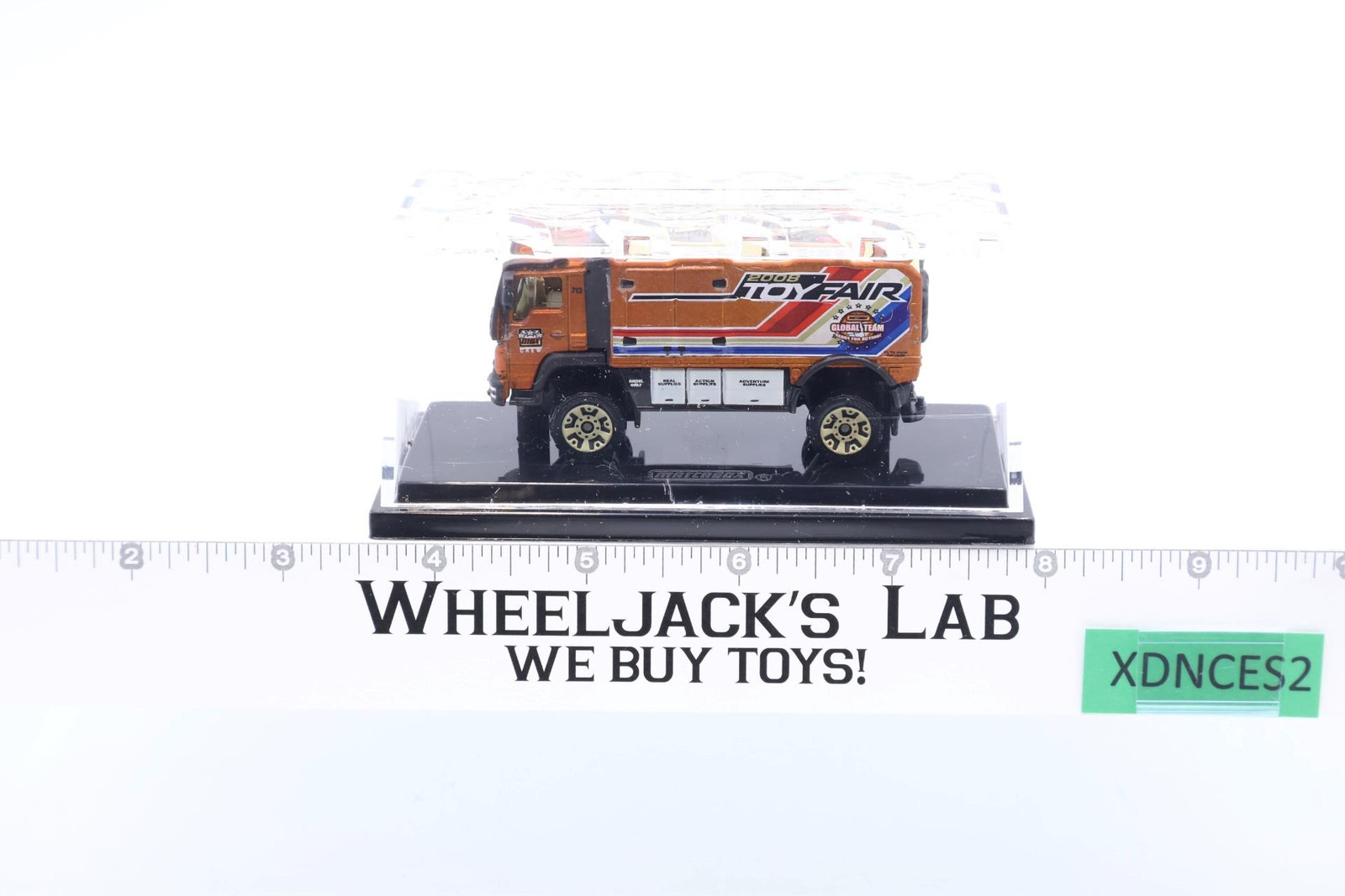 Garbage Dump Truck 2008 Matchbox Global Team Toy Fair NEW in Case