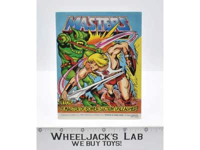 Leech The Master of Power Suction Unleashed 1984 Mini Comic He-Man MOTU