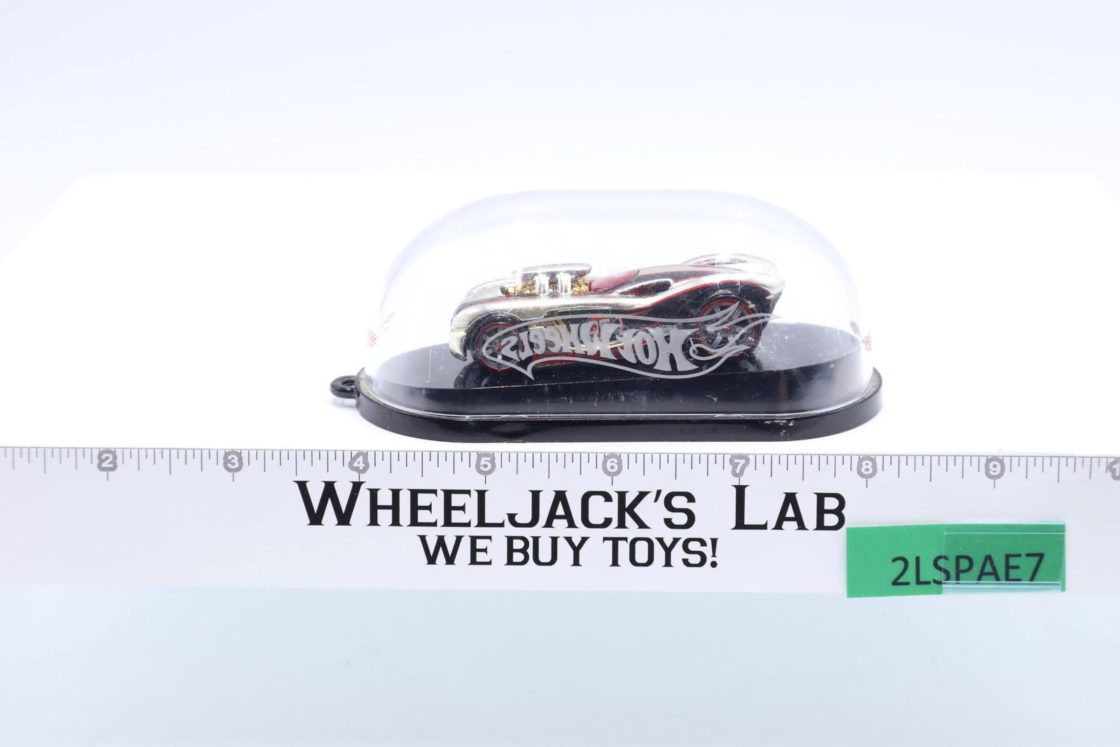 16 Angels Car #2 2006 Hot Wheels Racing Chrome Red Toy Fair NEW in Case