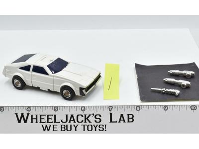 Downshift #1 WHITE Complete 1985 G1 Transformers Toyota Celica Supra Vintage