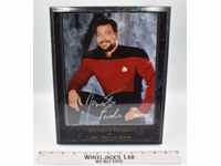 Commander William Riker Star Trek Jonathan Frakes AUTOGRAPHED Plaque