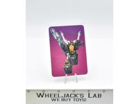 Shrapnel Card 112 Variant Color 1985 G1 Transformers Action Trading Cards