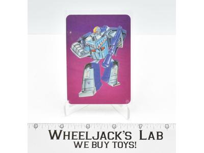 Astrotrain Card 110 Variant Color 1985 G1 Transformers Action Trading Cards