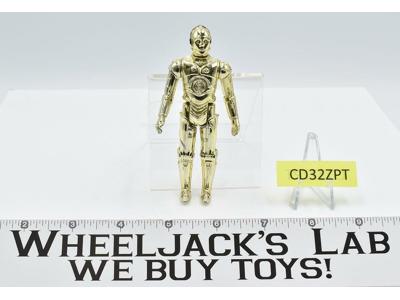 C-3PO BRIGHT GOLD Complete Star Wars 1977 Kenner Vintage Action Figure No Repro