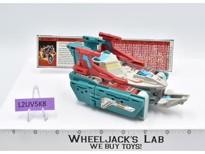 Quickswitch 100% Complete Vintage 1988 G1 Transformers Hasbro Action Figure