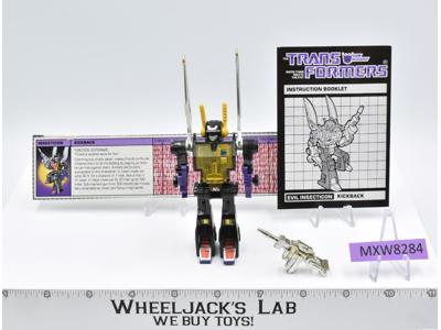 Kickback 100% Complete Vintage 1985 G1 Transformers Hasbro Action Figure