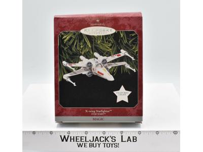 X-wing Starfighter Hallmark Keepsake Christmas Ornament 1998 MIB