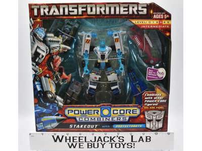 Stakeout &amp; Protectobots Power Core Combiners Transformers Hasbro 2010 MISB