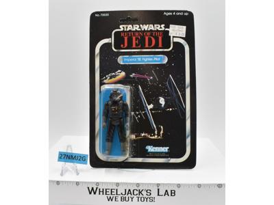 Tie Fighter Pilot 65 Back Star Wars ROTJ 1983 Kenner Action Figure NEW MOSC