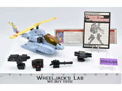 Whirl 100% Complete 1985 Vintage G1 Transformers Hasbro Action Figure