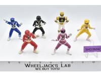 Lot of 5 Mini Power Rangers 1990's Bandai 3" Action Figures