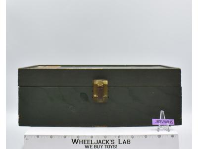 Wooden Footlocker Foot Locker GREEN 1964 GI Joe ARAH Hasbro Vintage