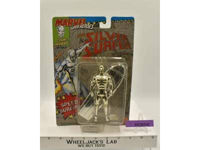 The Silver Surfer Speed Surfing Marvel Super Heroes 1992 Toybiz NEW MOSC
