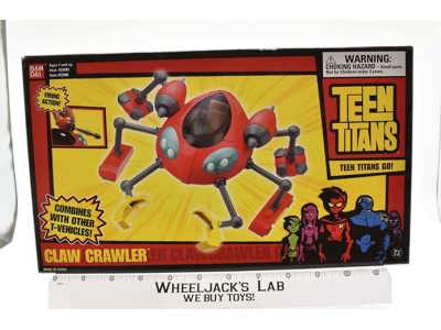 Claw Crawler MISB NEW Teen Titans 2004 Bandai DC Super Heroes
