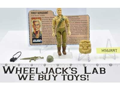 Duke: First Sergeant 100% Complete GI Joe V1 Vintage Hasbro 1983 Mail Away