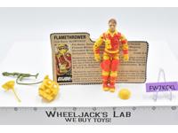 Blowtorch V1 100% Complete G.I. Joe 1984 Hasbro Vintage Action Figure