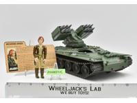 Wolverine W/Cover Girl G.I. Joe 1983 Hasbro Vintage Action Figure Vehicle