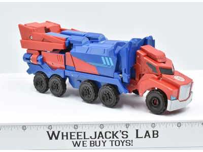 Optimus Prime 100% Complete Three Step RID 2015 Transformers Action Figure