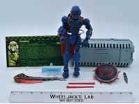 Cobra Commander 8" 100% Complete G.I. Joe Sigma 6 2006 Hasbro Action Figure