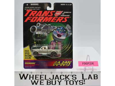 Ironhide Autobot G2 Transformers Go-Bots 1994 Hasbro Figure NEW MOSC SEALED