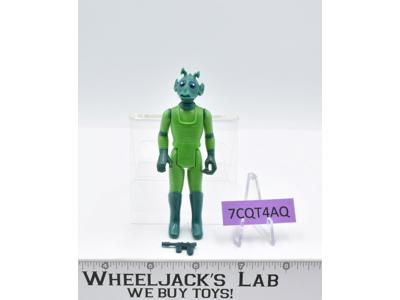 Greedo 100% Complete Star Wars 1978 Vintage Kenner Action Figure NO REPRO
