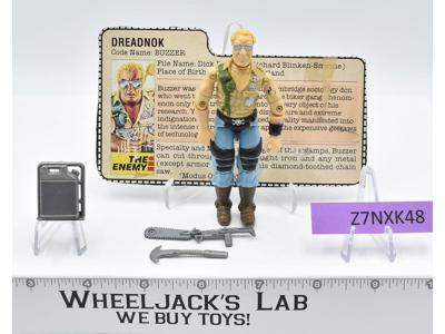 Buzzer V1 100% Complete G.I. Joe 1985 Hasbro Vintage Action Figure