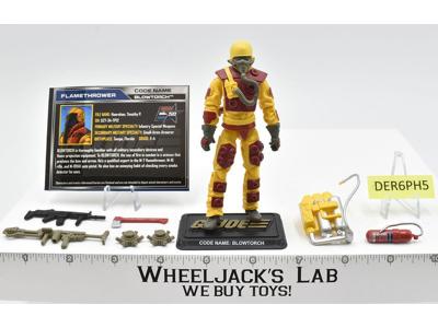 Blowtorch v4 100% Complete G.I. Joe 50th Anniversary 2014 Hasbro Action Figure