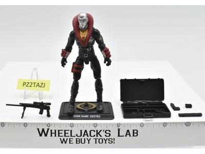 Destro v29 100% Complete G.I Joe 50th Anniversary 2014 Hasbro Figure