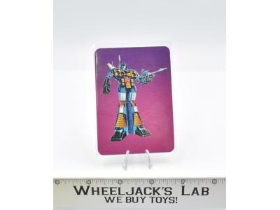 Frenzy Card 109 Variant Color 1985 G1 Transformers Action Trading Cards