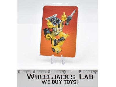 Sunstreaker 10 Variant Color 1985 G1 Transformers Action Trading Cards