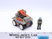 Laser RAT W/Capt. Vic Dakota Hayes Starcom 1986 Coleco Action Vehicle Figure