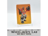 Blaster Card 19 Variant Color 1985 G1 Transformers Action Trading Cards