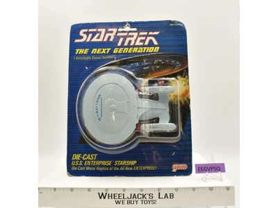 Die-Cast U.S.S. Enterprise Starship Star Trek Next Generation Galoob NEW MOSC